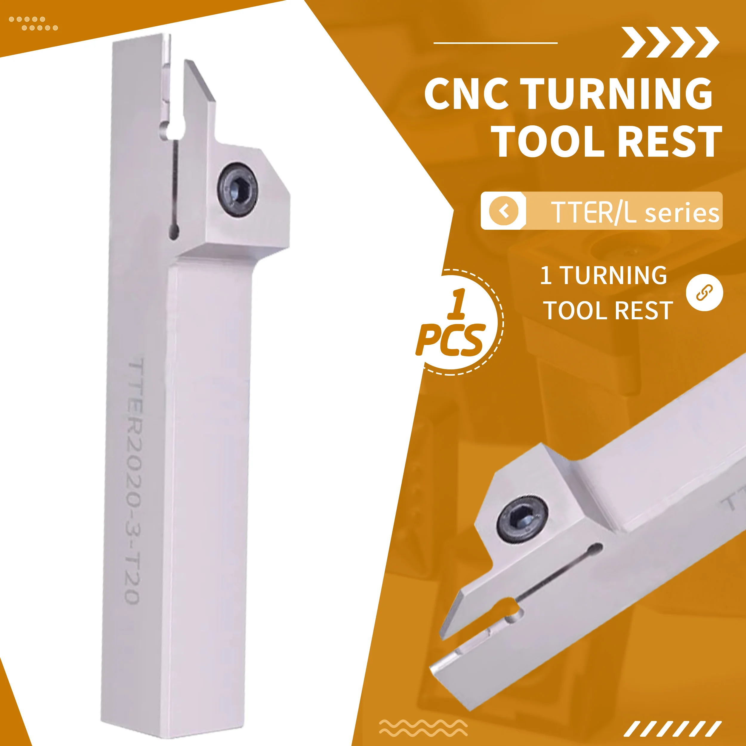 

TTEL1010J-2D24 TTER 1212/1616/2020K/2525M CNC Lathe Machining Cutting Groove Tool Holder Spring Steel Fit Turning TDC/TDJ insert