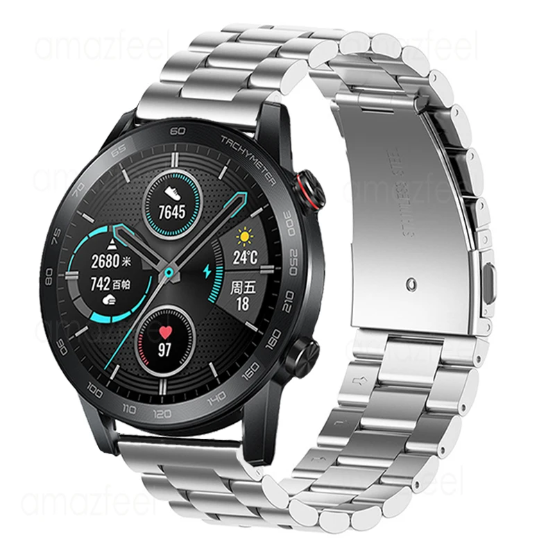 

Stainless Steel Watchband for Huawei Honor Magic Watch 2 46mm 42mm Smart Watch Bracelets for Huawei Watch GT 3 2 42mm 46mm Strap