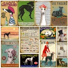 Знаки, оловянные металлические постеры, вы улыбались, и я влюбилась в грейхи, подвесные вывески для дома, искусство 8x12 или 12x16 дюймов