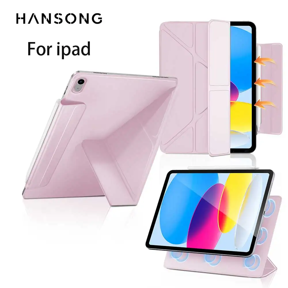 Фото Складной магнитный чехол Y для iPad A16 2025 Air 5 Air4 iPad Air11 13 M3 M2 2024 Pro11 13 12.9 10th 9th 8th 6. 5th 10.9 10.2 9.7 ﻿ №1
