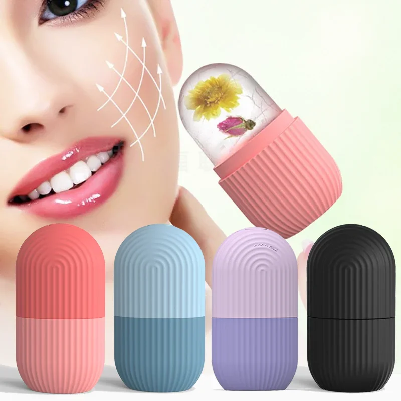 Силиконовые подносы для лечения ледяных кубиков массажер лица с ледяными