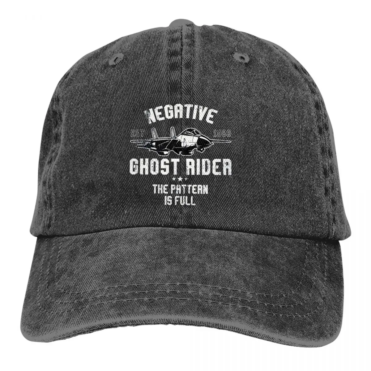 

Summer Cap Sun Visor Negative Ghost Rider Hip Hop Caps Top Gun Maverick Goose Film Cowboy Hat Peaked Trucker Dad Hats