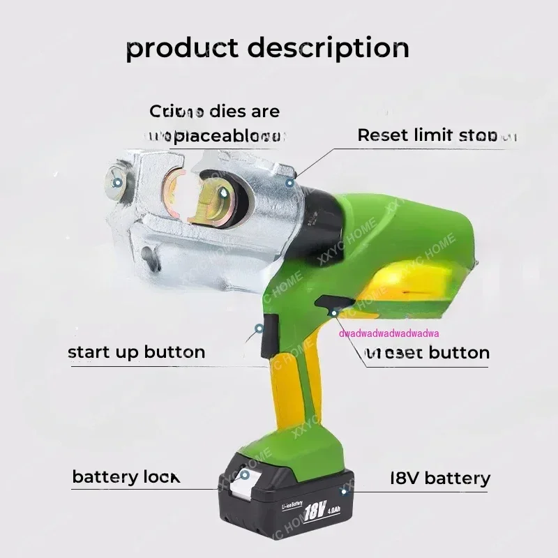 Модернизированные электрические гидравлические плоскогубцы для зарядки
