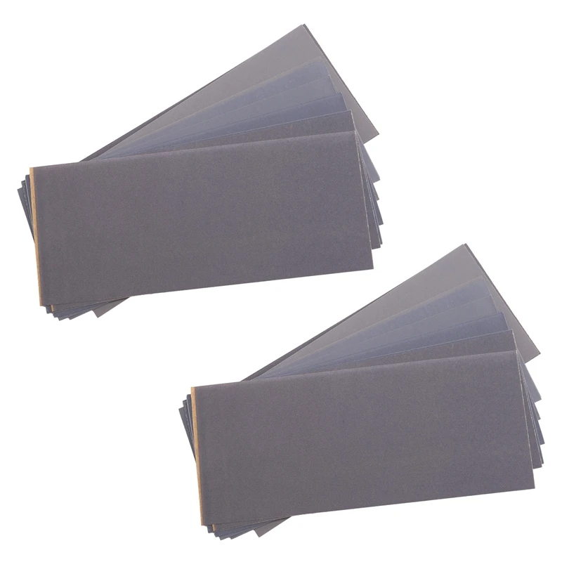 

Abrasive Dry Wet Waterproof Sandpaper Sheets Assorted Grit Of 400/ 600/ 800/ 1000/ 1200/ 1500 For Furniture (24 Sheets)