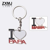 zxmj i love mom keychain mothers day gift bag pendant for mother fashion keychains symbolize ilovemama jewelry