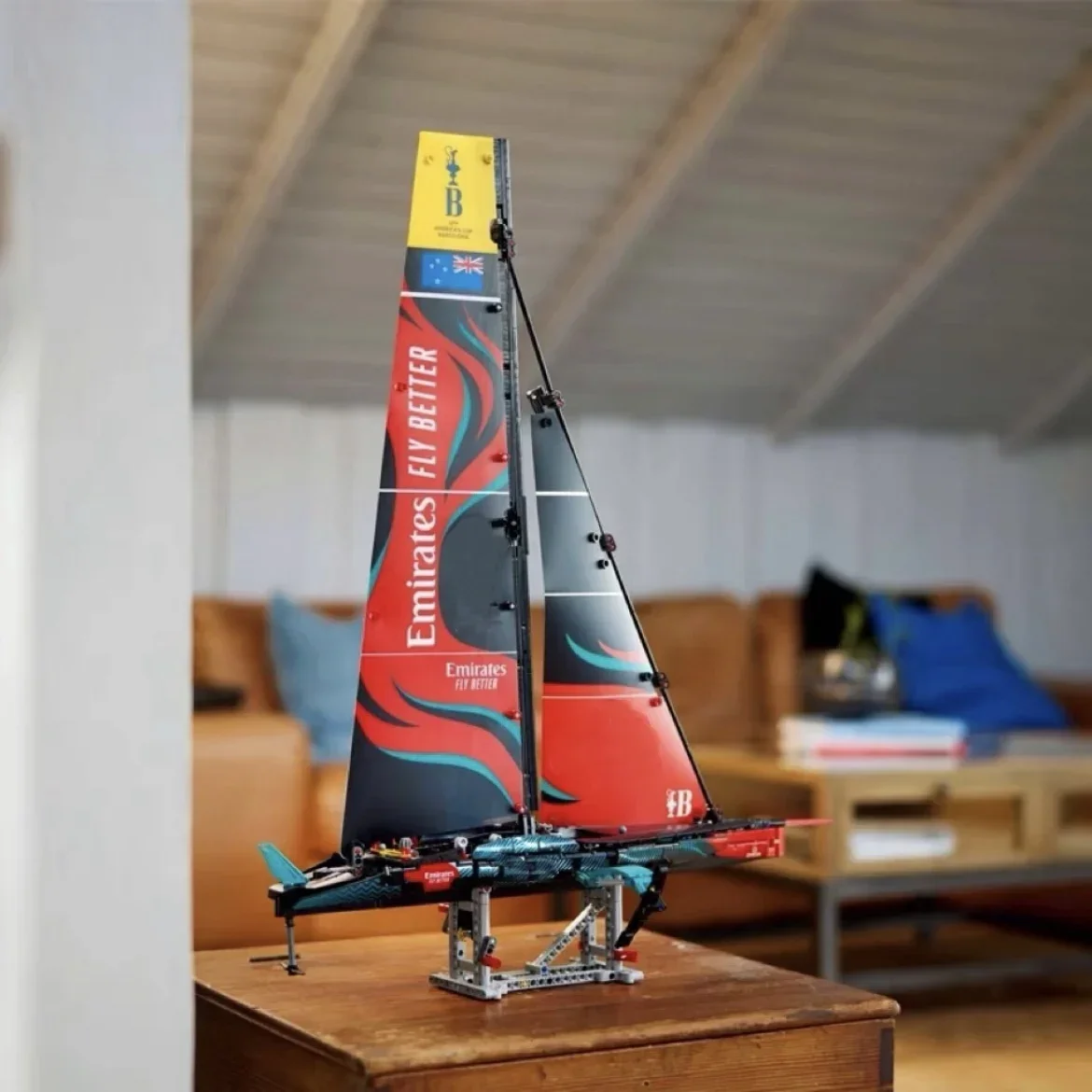 962 шт. техническая команда Эмиралированная Новая Зеландия Ac75 яхта строительные