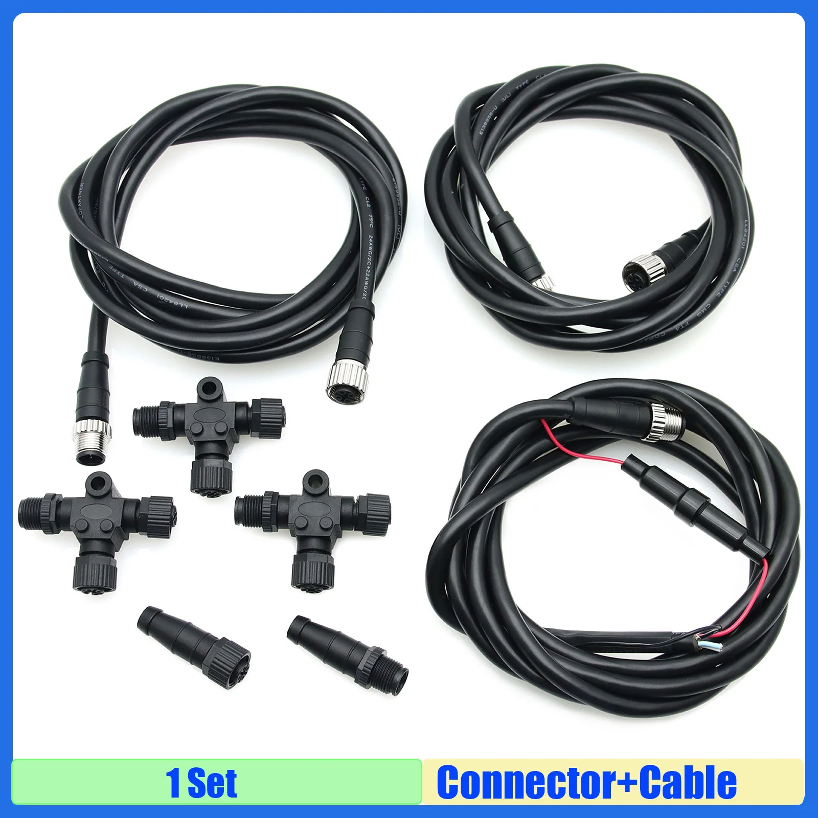 

Кабель-адаптер MAIMEIMI NMEA2000, сетевой морской лодка, стартовый комплект NMEA 2000, соединительный адаптер из АБС-пластика, кабели, многофункциональное преобразование