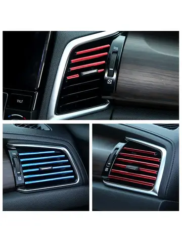 Стайлинг, декоративные полоски для воздуховыпускного отверстия автомобиля для mazda cx-5 cx-7 cx-4 cx3 cx9 626 mazda 3 mazda 6