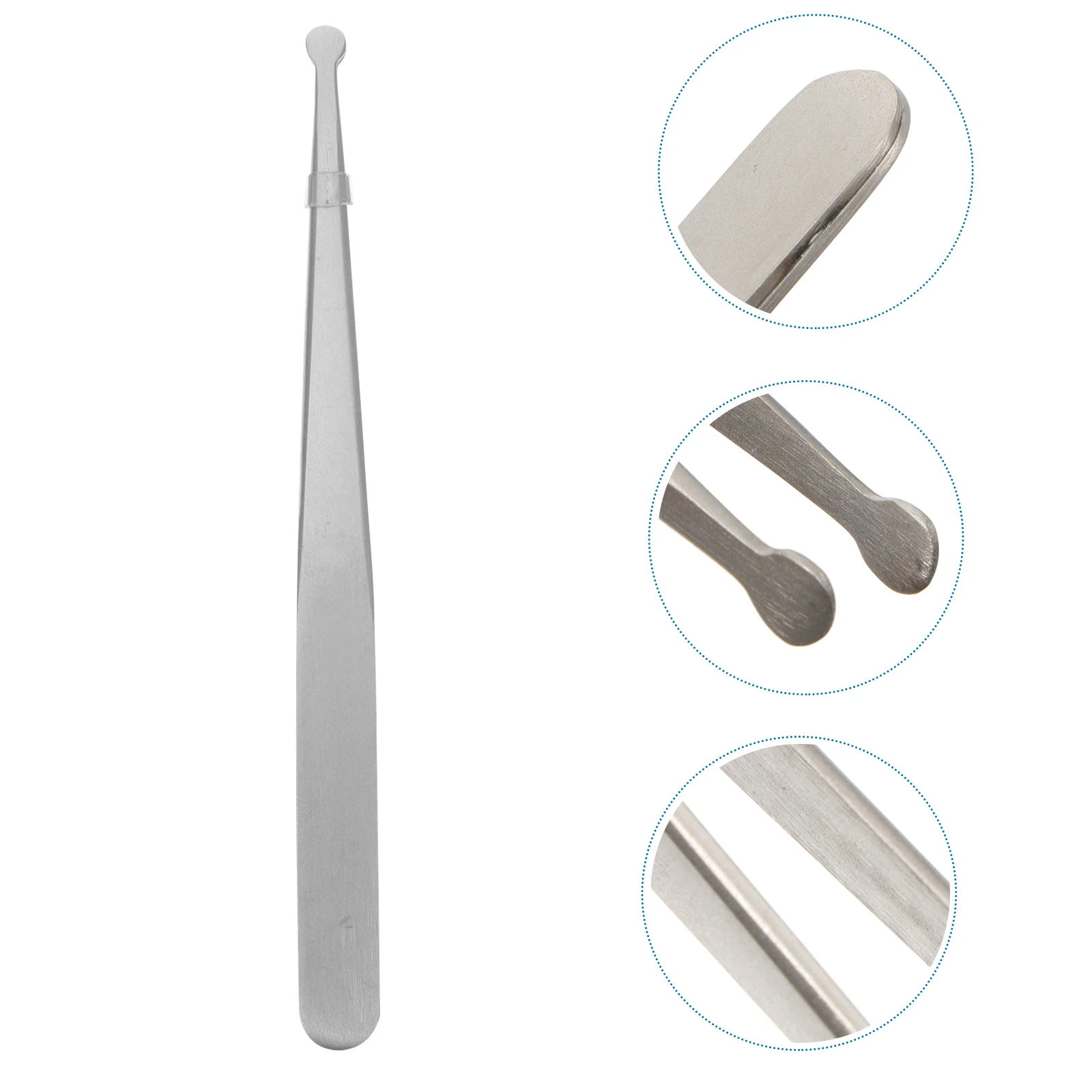 

Precision Tweezers Anti-Static Stainless Steel Tweezers Premium Round Tweezers