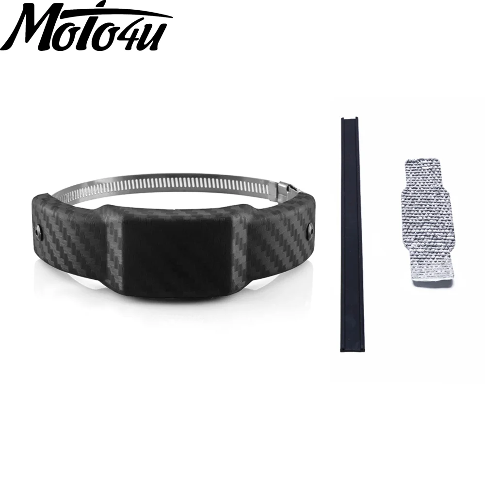 

Motorcycle Accessories Universal Fit 100MM-140MM Oval Exhaust Protector Can Cover Fit For Honda Yamaha Suzuki Kawasaki