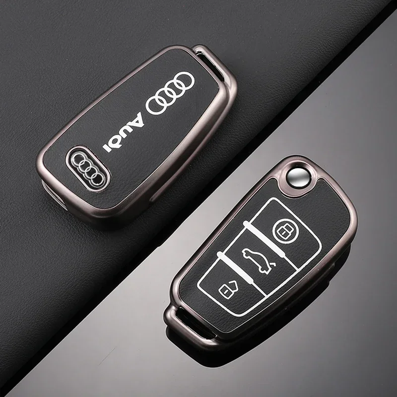 Чехол из ТПУ для автомобильного смарт-ключа дистанционного управления Audi C5 C6 R8 A1