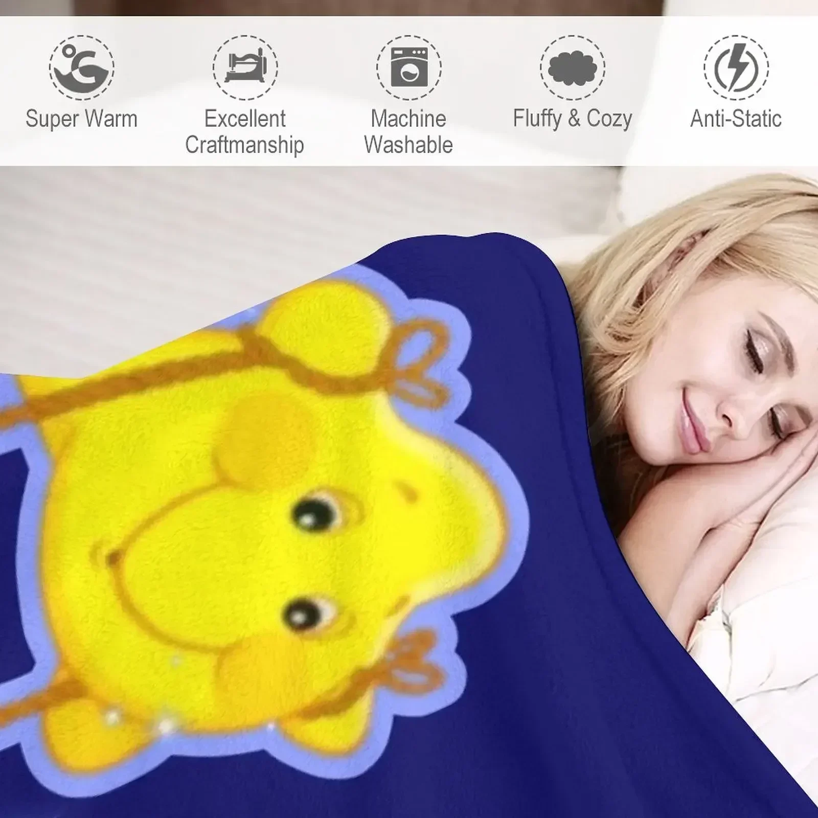 Y2K эстетика Mlp друзья облако качели плед одеяло милый персонализированный