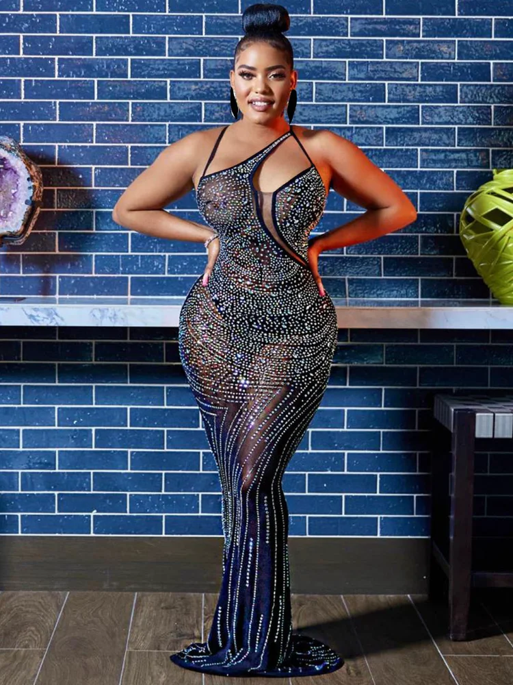 

KEXU винтажные женские платья со стразами без рукавов с высокой талией длиной в Пол Длинные сексуальные женские платья для выпускного вечера Горячая Женская Клубная одежда