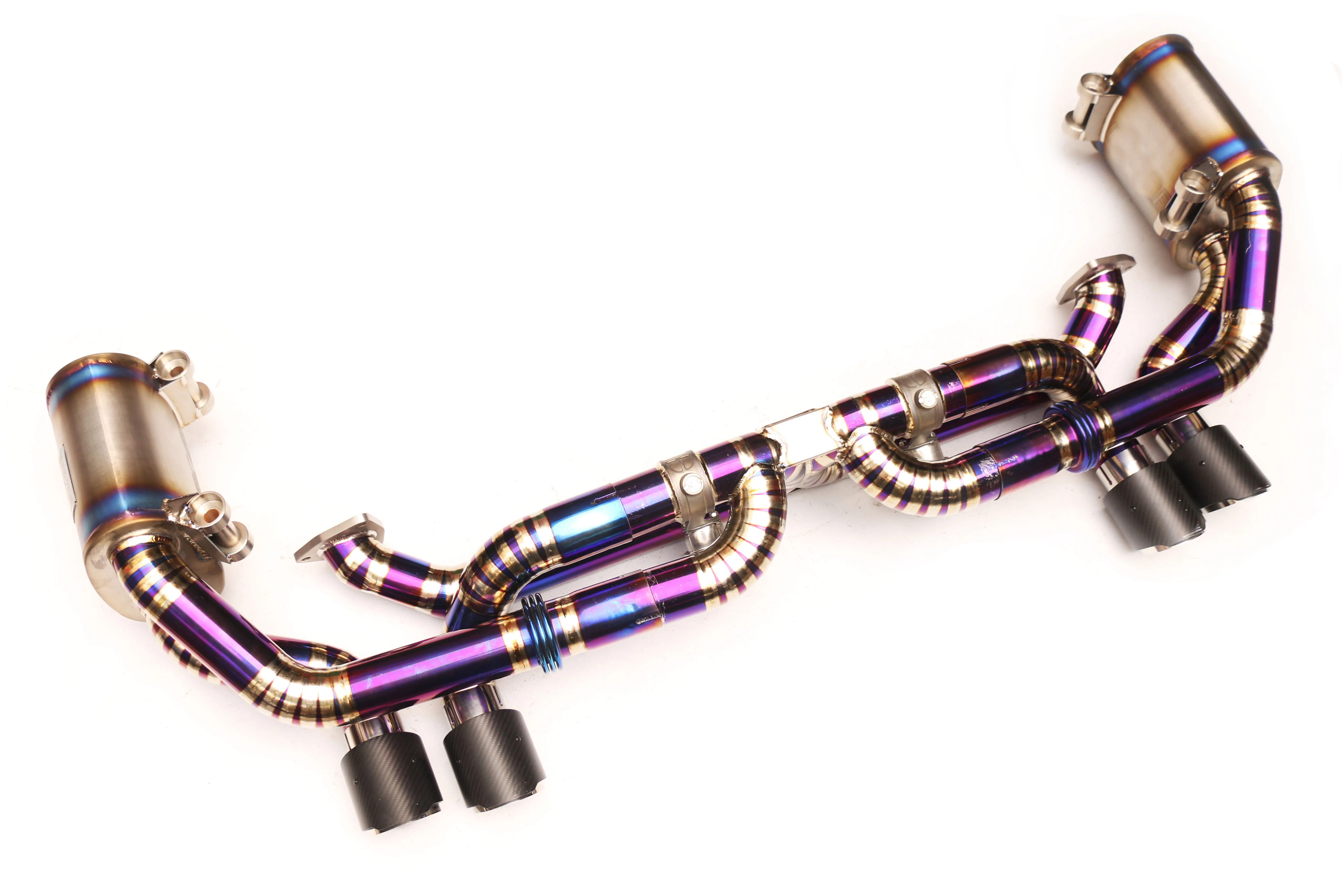 Рисунок 2 - Высокомощные выхлопные трубы двигателя