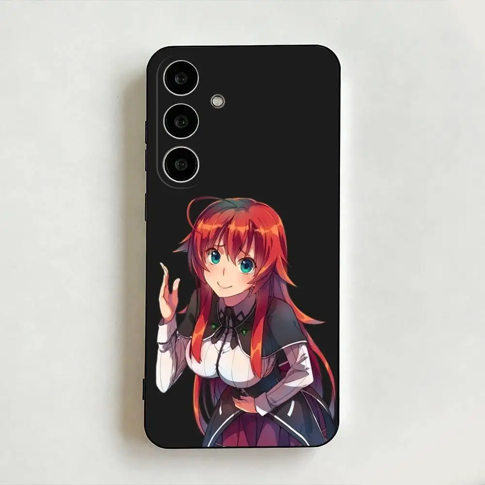 Чехол для телефона Rias Gremory High School DxD для Samsung Galaxy A73, A72, A71, A70, A53, A52, другие модели, мягкий черный чехол. (art.: 3920dd10c9fae) - 3920dd10c9fae