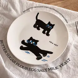 Тарелочки с котиками