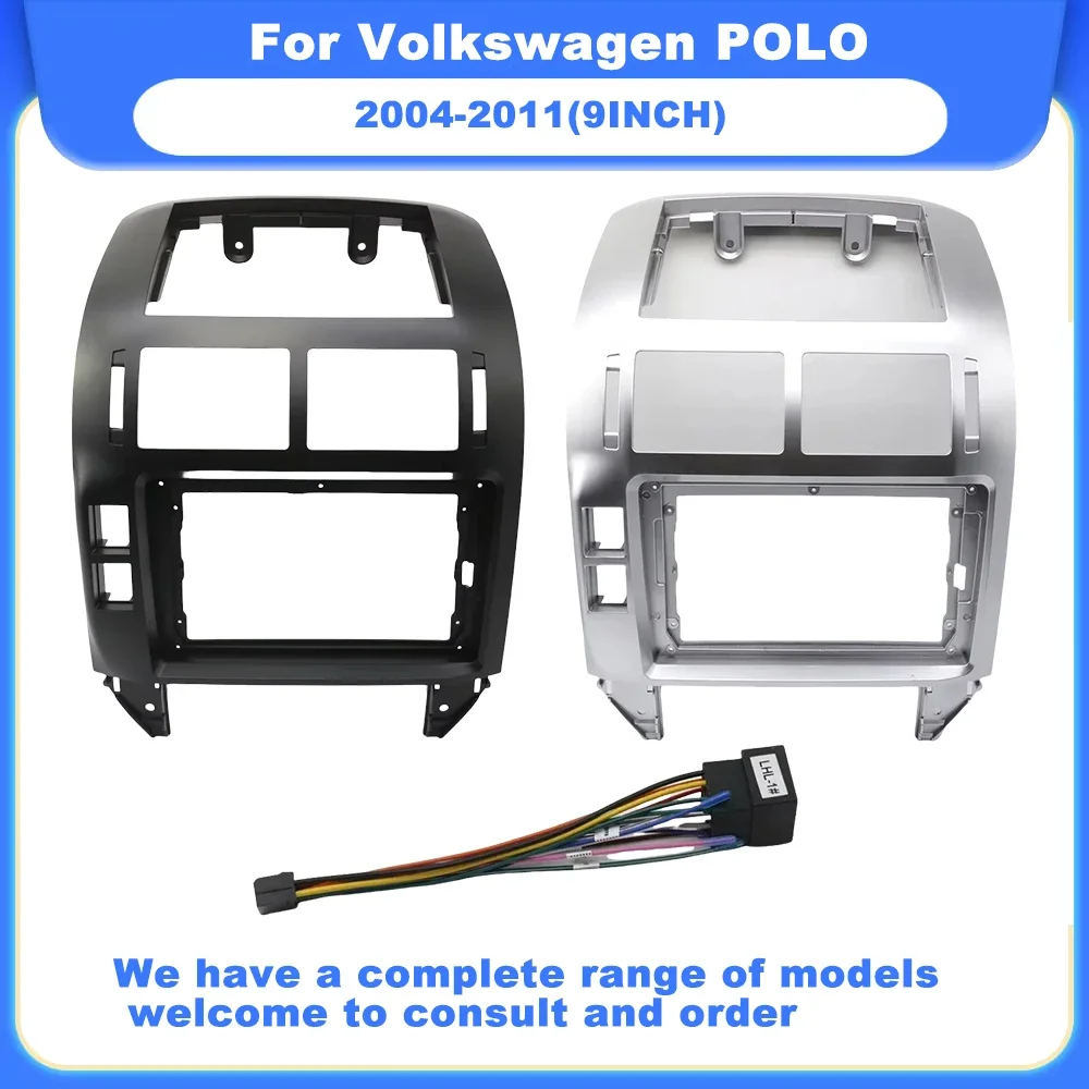 9-дюймовый автомобильный лицевой навигационный комплект рамы для приборной