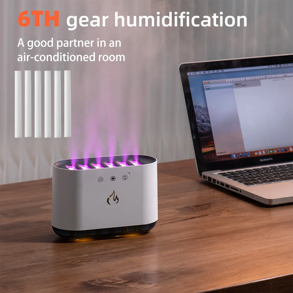 Музыкальный ритм увлажнитель воздуха с несколькими насадками очиститель