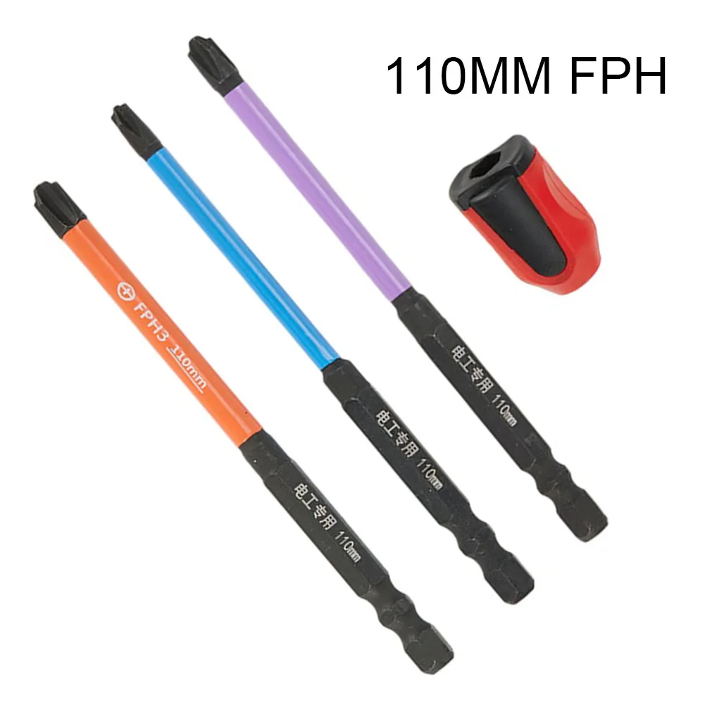 

Высококачественные Стандартные биты для отвертки, специальный красный крест, желтый, 4,5 мм, 5,5 мм, 65 мм, черный