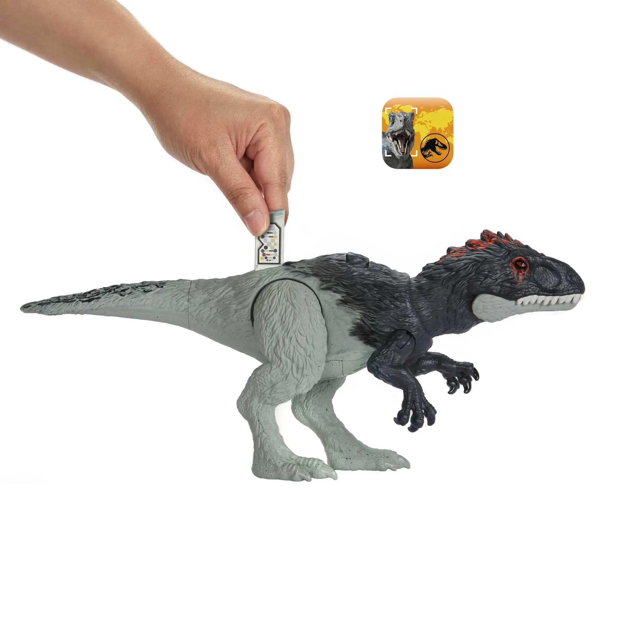 Jurassic World Dominion Dinosaur Figure Kronosaurus Wild Roar with Sound & Attack Action Medium Size Posable Toy Gift HLP17 enlarge