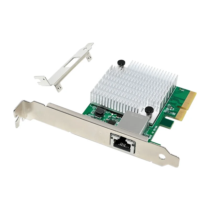 St7375 Mgig Aqc113C Pcie 4 0 X4 10-гигабитный Ethernet Nic Однопортовая 10-гигабитная сетевая карта