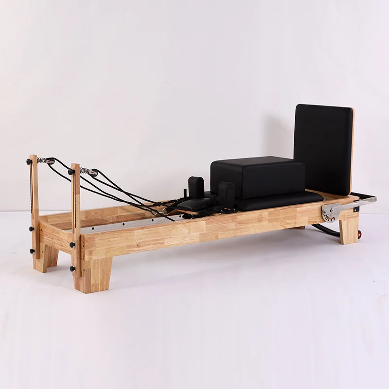 

Pro Body Building Pilates Reformer Machine Home Gym Pilates Reformer Bed Wood Pilates Reformer