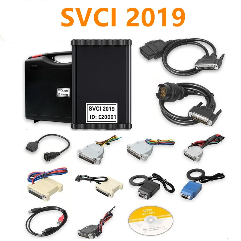 

Программатор ключей SVCI 2019 OBD2, SVCI покрывает VVDI2 2018, без ограничений, SVCI Abrite Commander, автомобильный диагностический инструмент, долговечный SVCI 2020