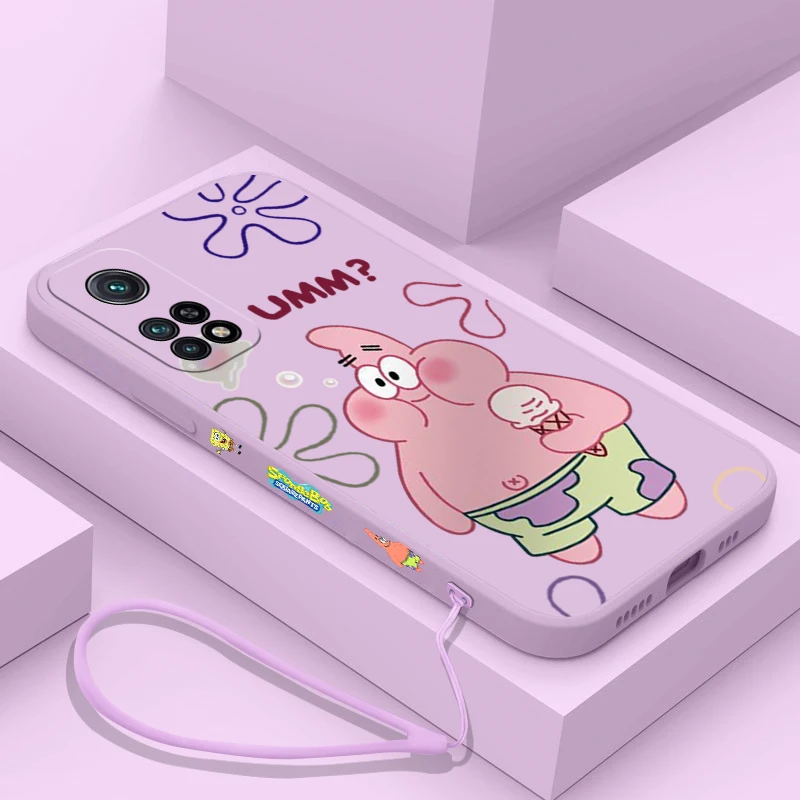 

Spongebob Patrick Star Phone Case For Xiaomi Redmi Note 11 10A 11T 10 10T 10S 9T 9 Pro Plus 10A 10C 9A 9C 9T 9i 4G 5G Cover