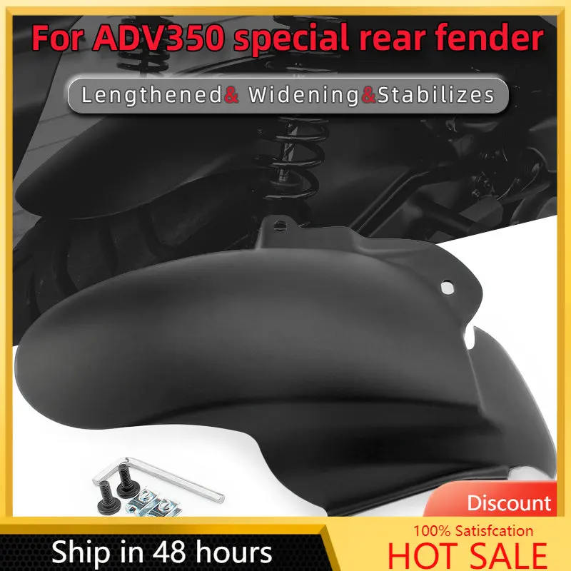 

For Honda ADV 350 ADV350 2022 Motorbike Accessories Rear Fender Wheel Hugger Mudguard Splash Guard Mudflap Motorcycles Parts