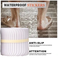 home essential non slip tape ladder bathroom non slip stickers skin friendly transparent waterproof 2 sizes 10cm6080cm