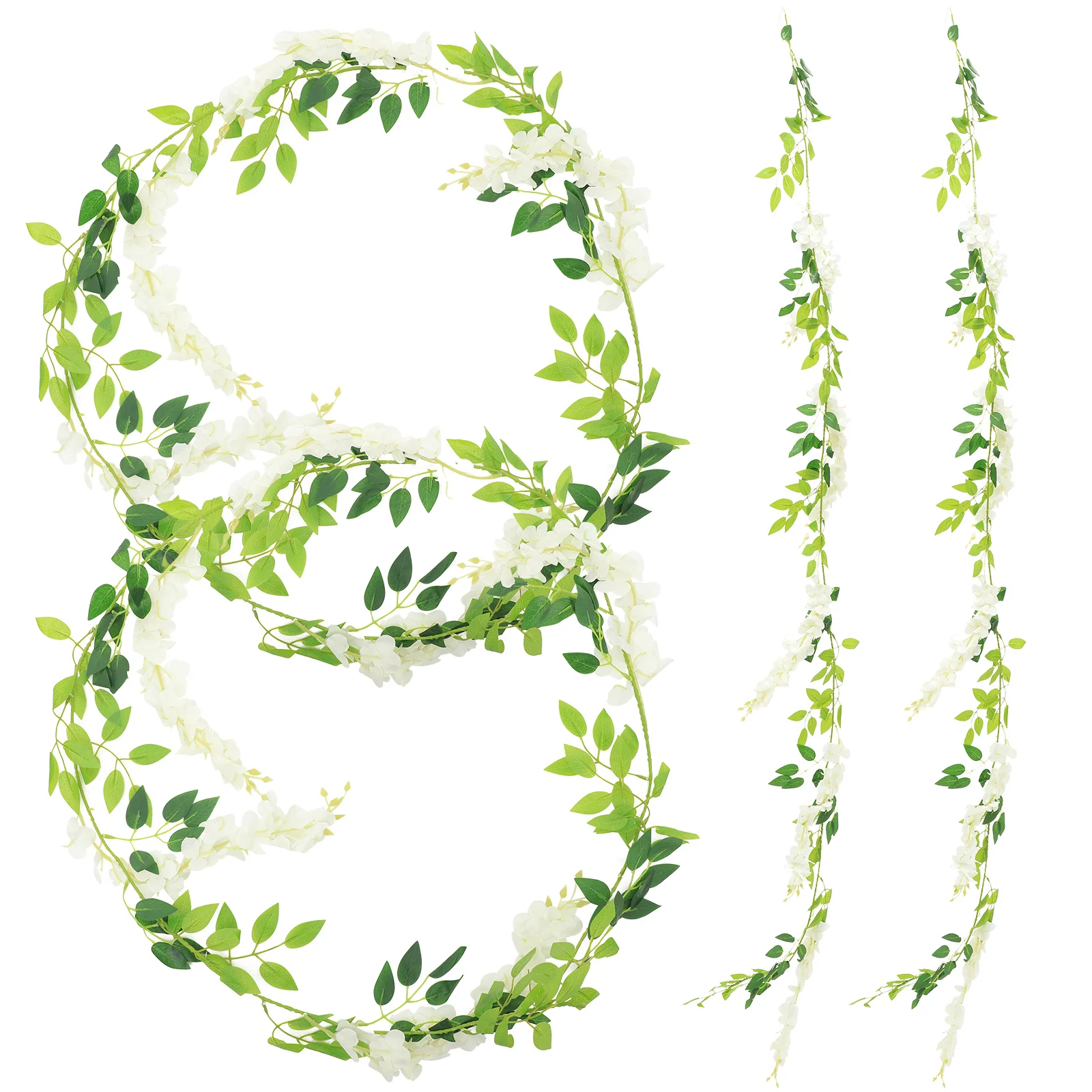 

4pcs Hanging Garland Artificial Wisteria Wisteria Hanging Flowers Wedding Wisteria Flowers Flowers