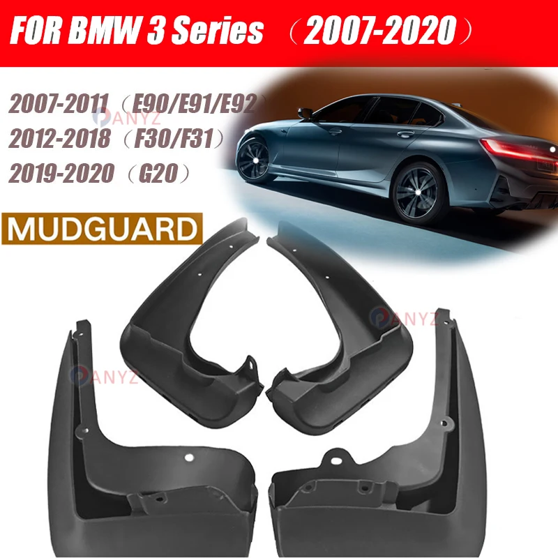 Брызговики для BMW 3 серии E90 E91 E92 G20 F30 F31 задние брызговики Аксессуары автомобилей 4