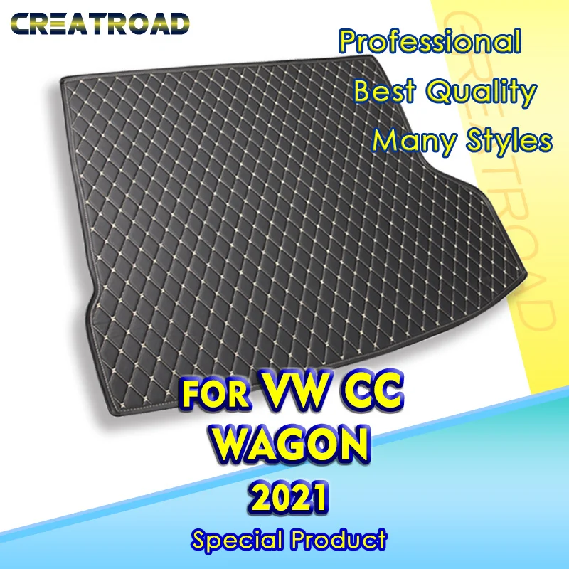 

Коврик для багажника автомобиля VOLKSWAGEN VW CC 2021, автомобильные аксессуары на заказ, украшение интерьера автомобиля