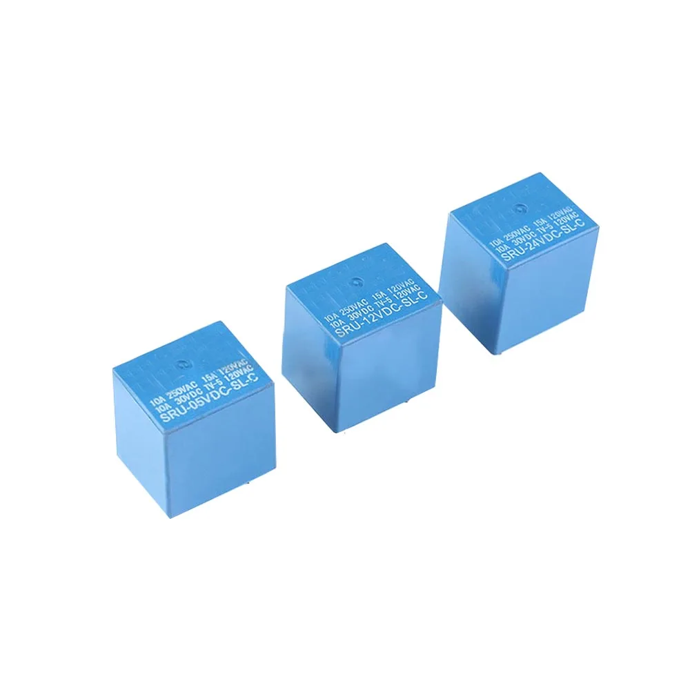 

10pcs/lot SRU| Relay SRU-12VDC-SL-C 10A 250VAC 30VDC 5 feet Original
