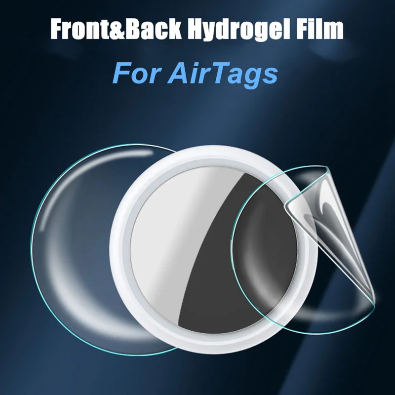 

10 шт. мягкая защитная пленка для экрана Apple Airtag Locator Tracker TPU Защитная Гидрогелевая пленка для защиты Airtag (не стекло)