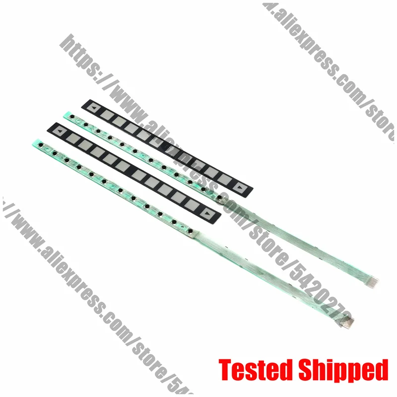 

A86L-0001-0298 A98L-0005-0252 NEW Membrane button bar 7pin 7 keys
