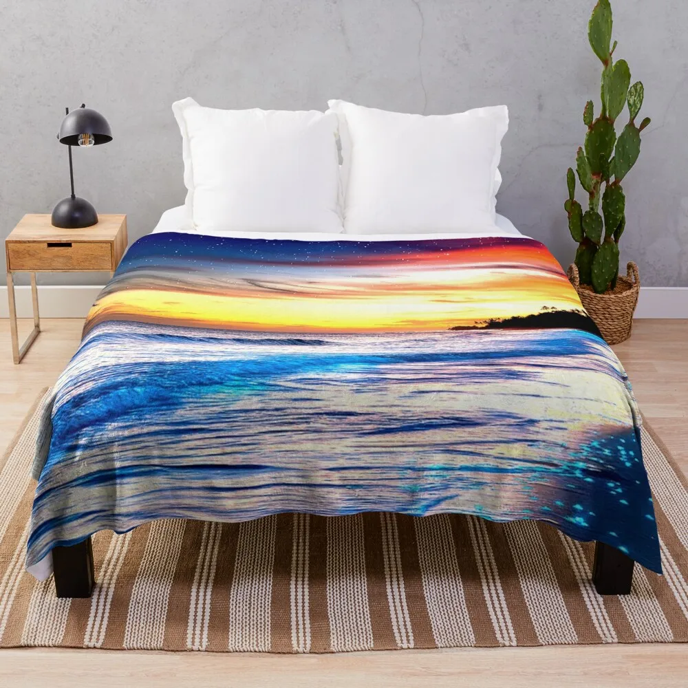 Биолюминесцентное одеяло Bay роскошные утолщенные одеяла из фланелевой ткани