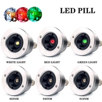 uniquefire ir850nm 940nm 810nm led drop in pill green red white light lamp holder for uf 1407 flashlight hunting