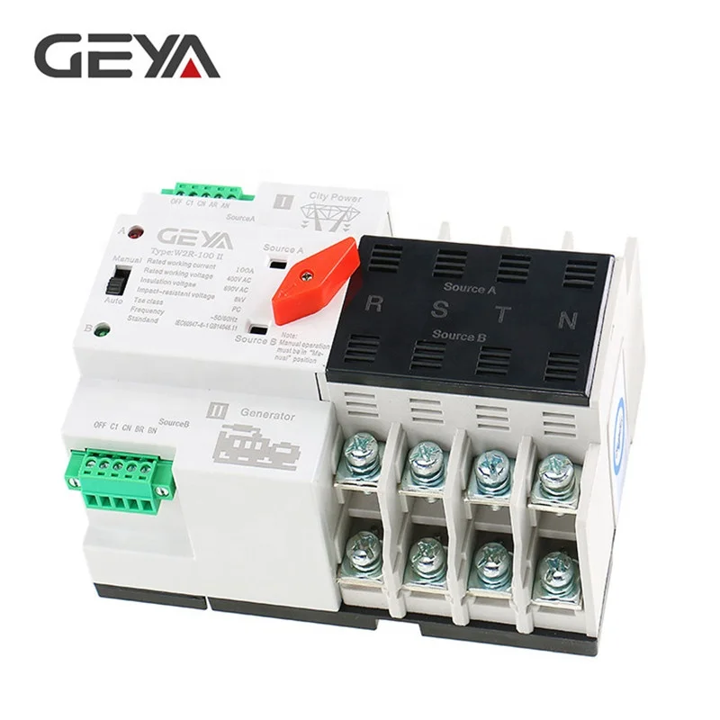 

GEYA hot sale high quality dual power automatic switch ats ball transfer bearings