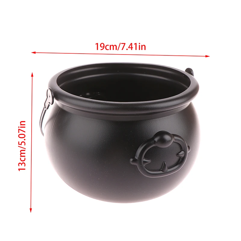 Большой стеклянный держатель для конфет миска вечеринок на Хэллоуин центральное