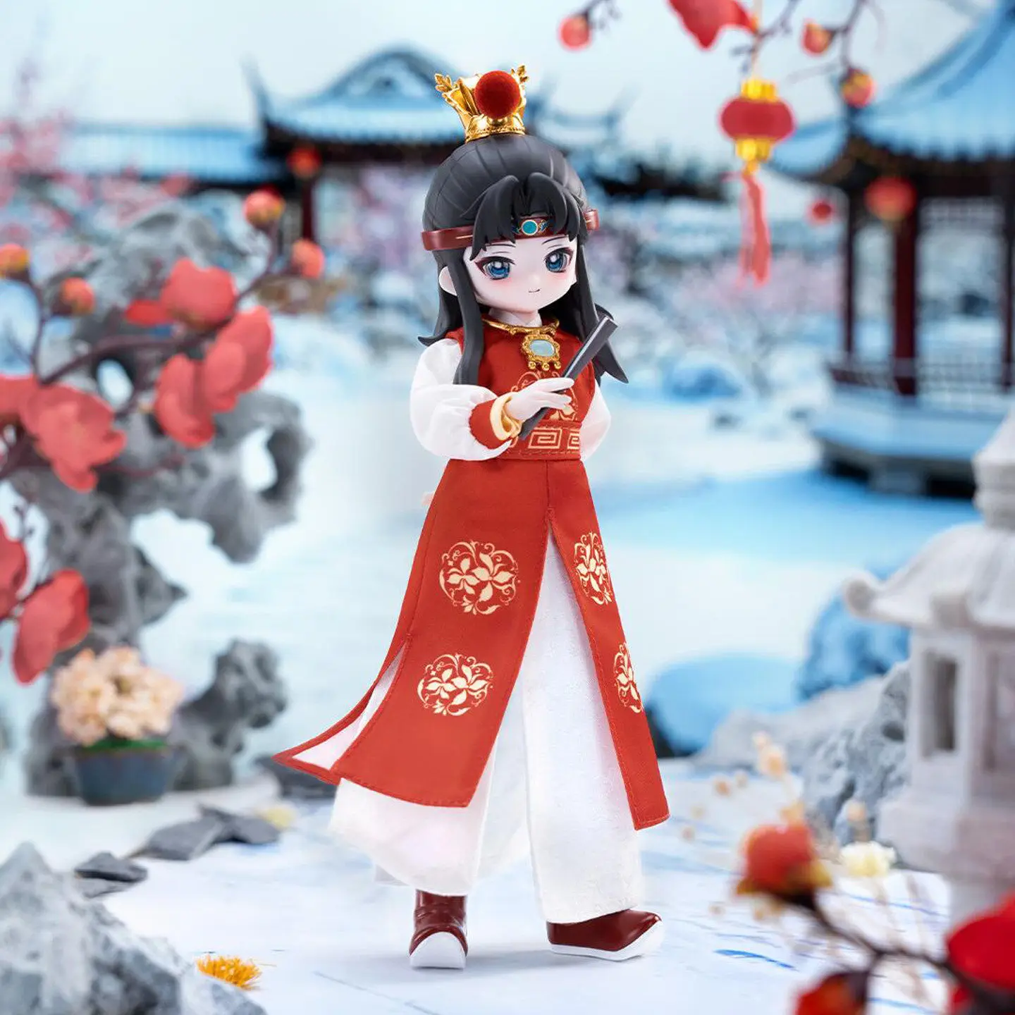 Фото Коллекционная шарнирная фигурка BJD Come4free Dream Of The Red Chamber Линь Дайюй в стиле аниме, китайская кукла для фанатов аниме, в закрытой упаковке №3