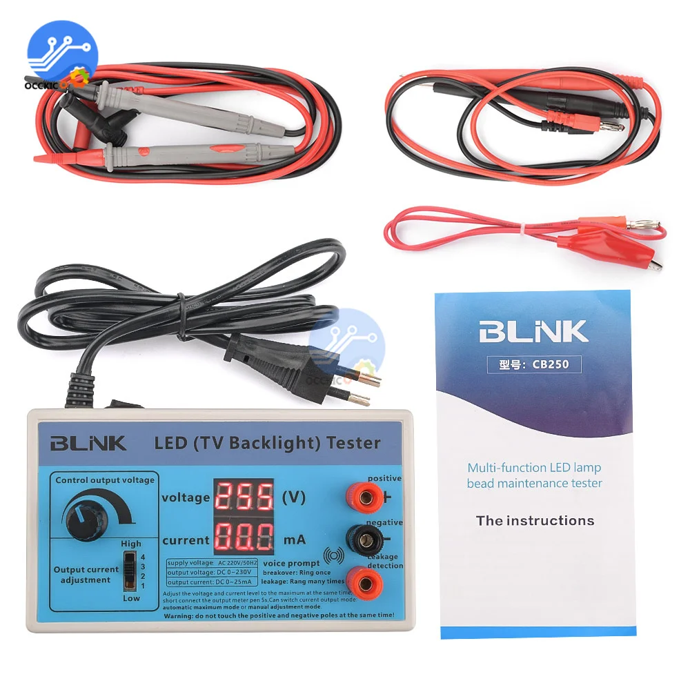 

AC 220V Screen Led Backlighting LED Tester LCD TV LED backlighti Tester Lamp beads Light board LED light Tester