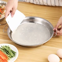 pancakes pan stainless steel cold noodle making tools steamed rice tray cake dish pot for home kitchen dropshipping