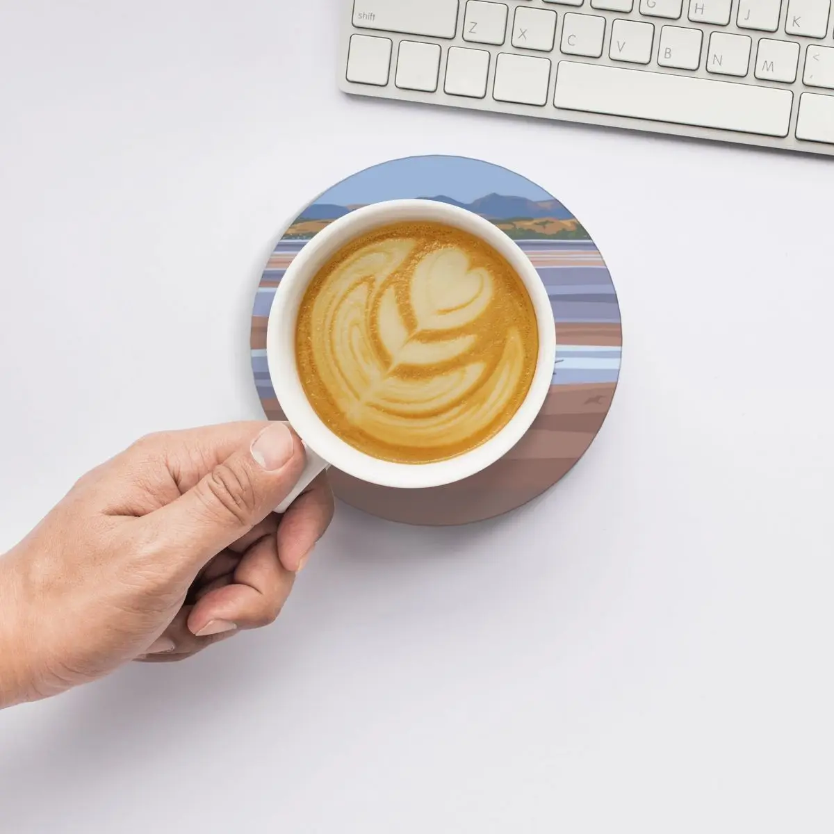 Керамические подставки Morecambe Bay (набор из 4) чашка для чая милый набор подставок