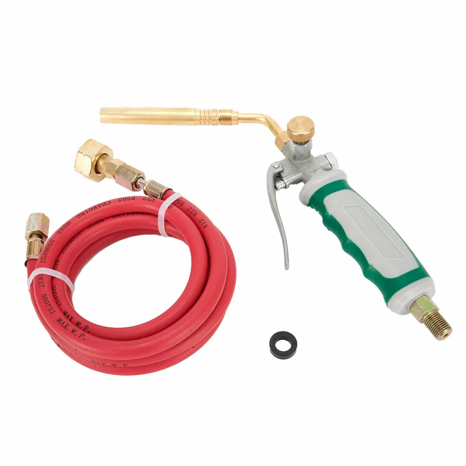 

Durable Outdoor Welding Torch Flamethrower For Soldering Liquefied Gas Rubber Tube With 63inch Hose Zinc Alloy