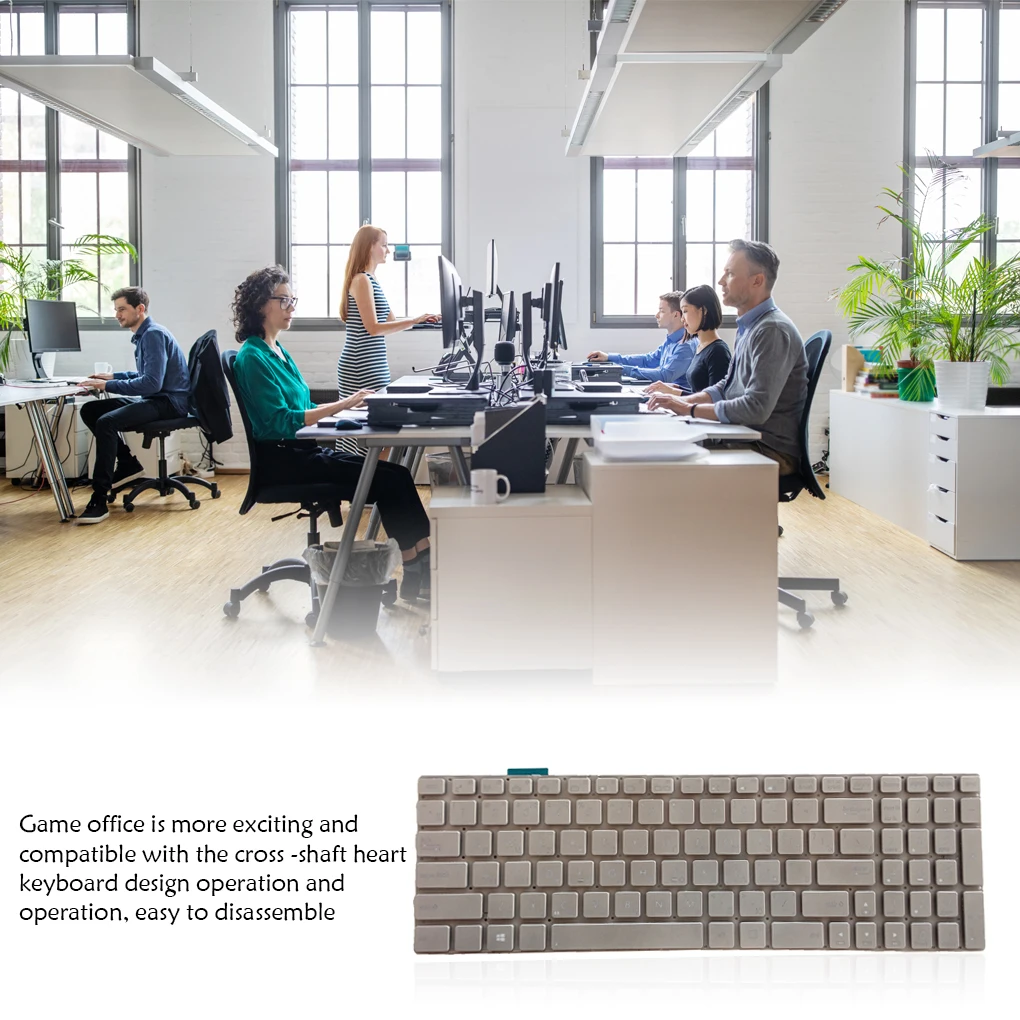 

Замена клавиатуры ноутбука Съемная моющаяся высокая прозрачность модная Замена клавиатуры для ASUS N550 подсветка