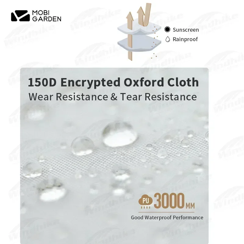 MOBI GARDEN Открытый Кемпинг Передний Холл Палальон Навес Портативный Двор Пикник