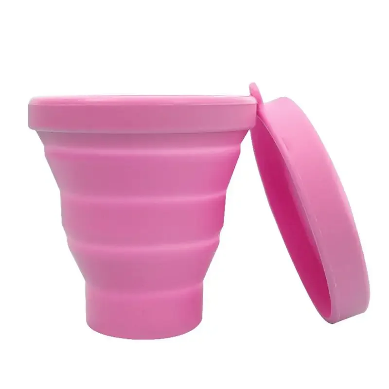 

Силиконовая складная чашка для воды