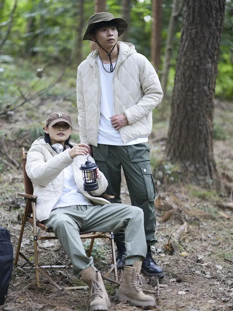  Высококачественная горная уличная легкая теплая осенне-зимняя стеганая куртка