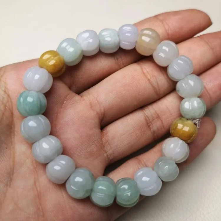 

Браслет Из бирманского нефрита, 10 мм